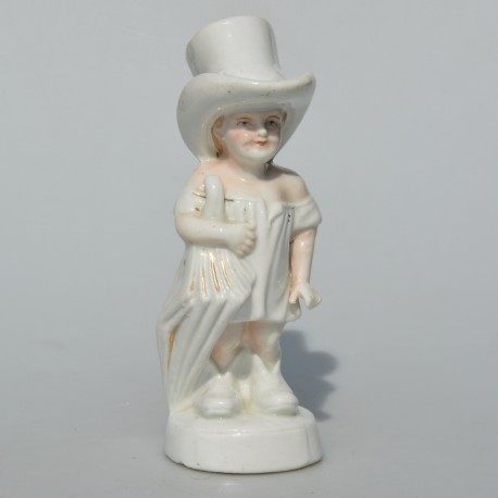 Starožitná porcelánová soška 