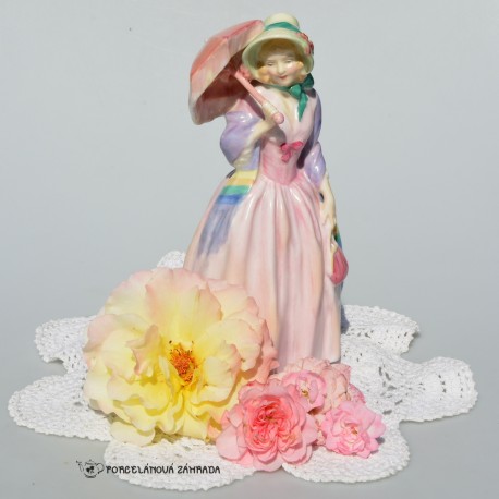 Royal Doulton Starožitná zberateľská porcelánová soška