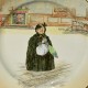 Royal Doulton Starožitný porcelánový tanier 