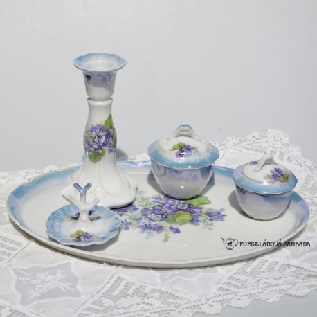 Starožitná porcelánová sada