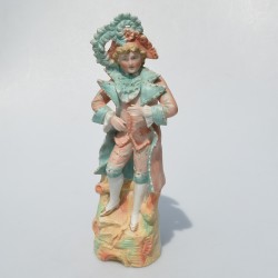 Starožitná porcelánová soška