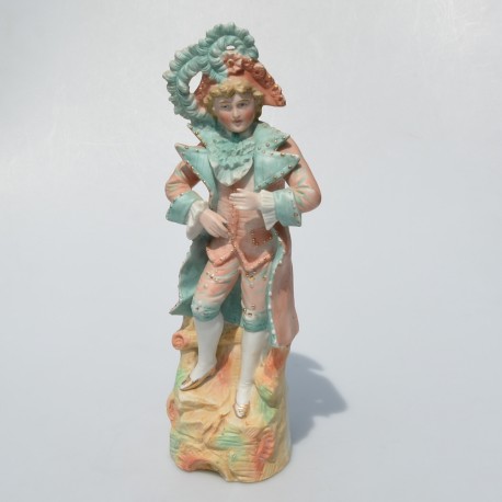 Starožitná porcelánová soška