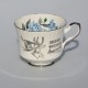 Porcelánový dvojset k výročiu sobáša